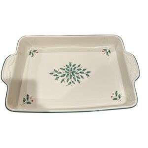 LENOX Holiday Rectangular Baker